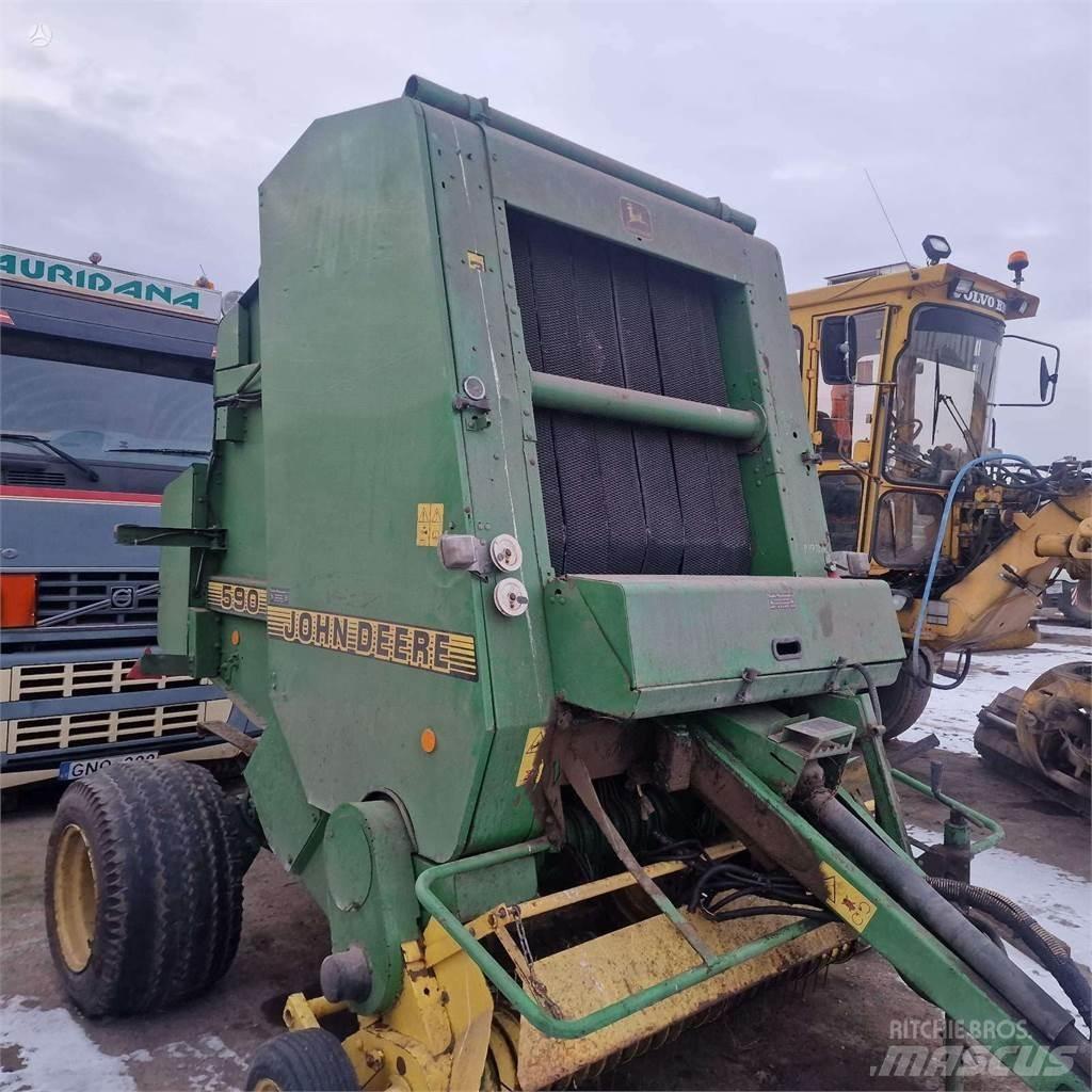 John Deere 590 Сламопреси за кръгли бали
