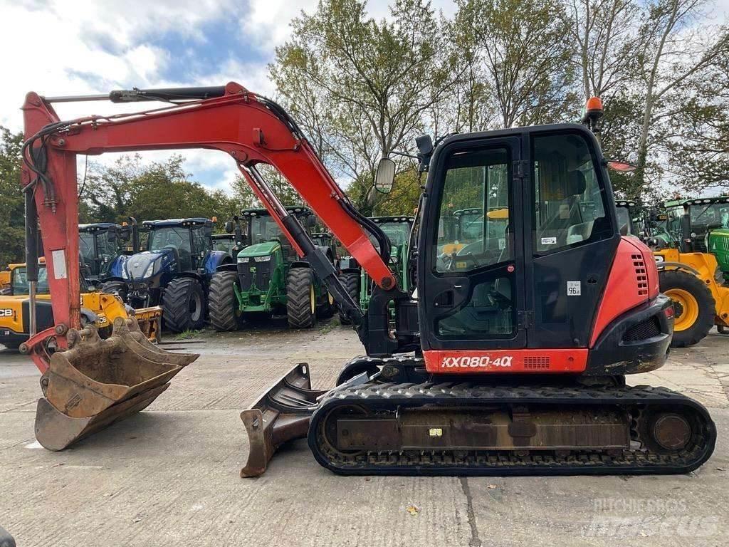 Kubota KX080-4 Верижен екскаватор