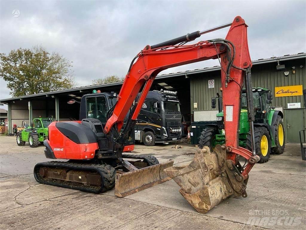 Kubota KX080-4 Верижен екскаватор