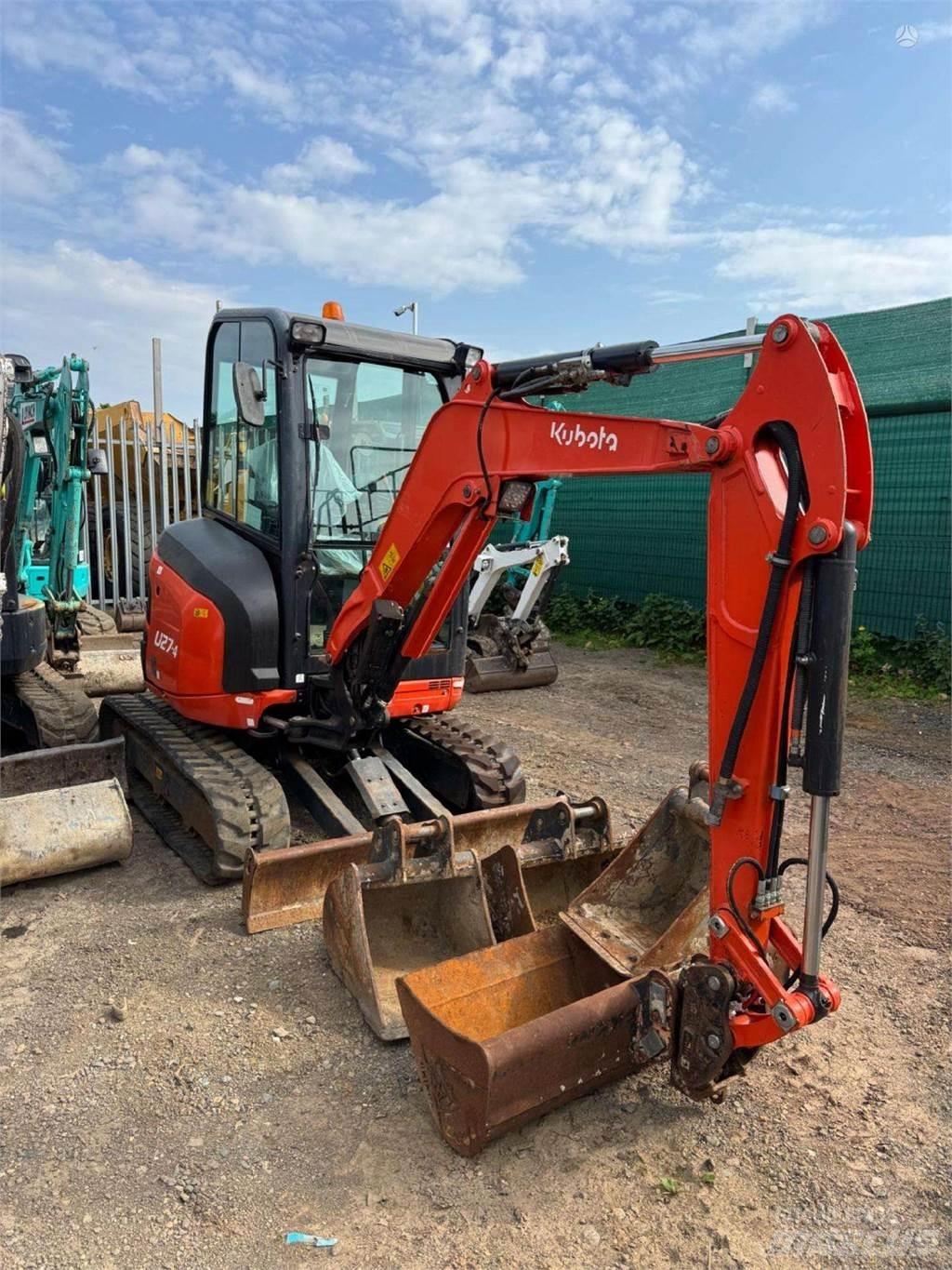 Kubota U27-4 Мини екскаватори < 7 т