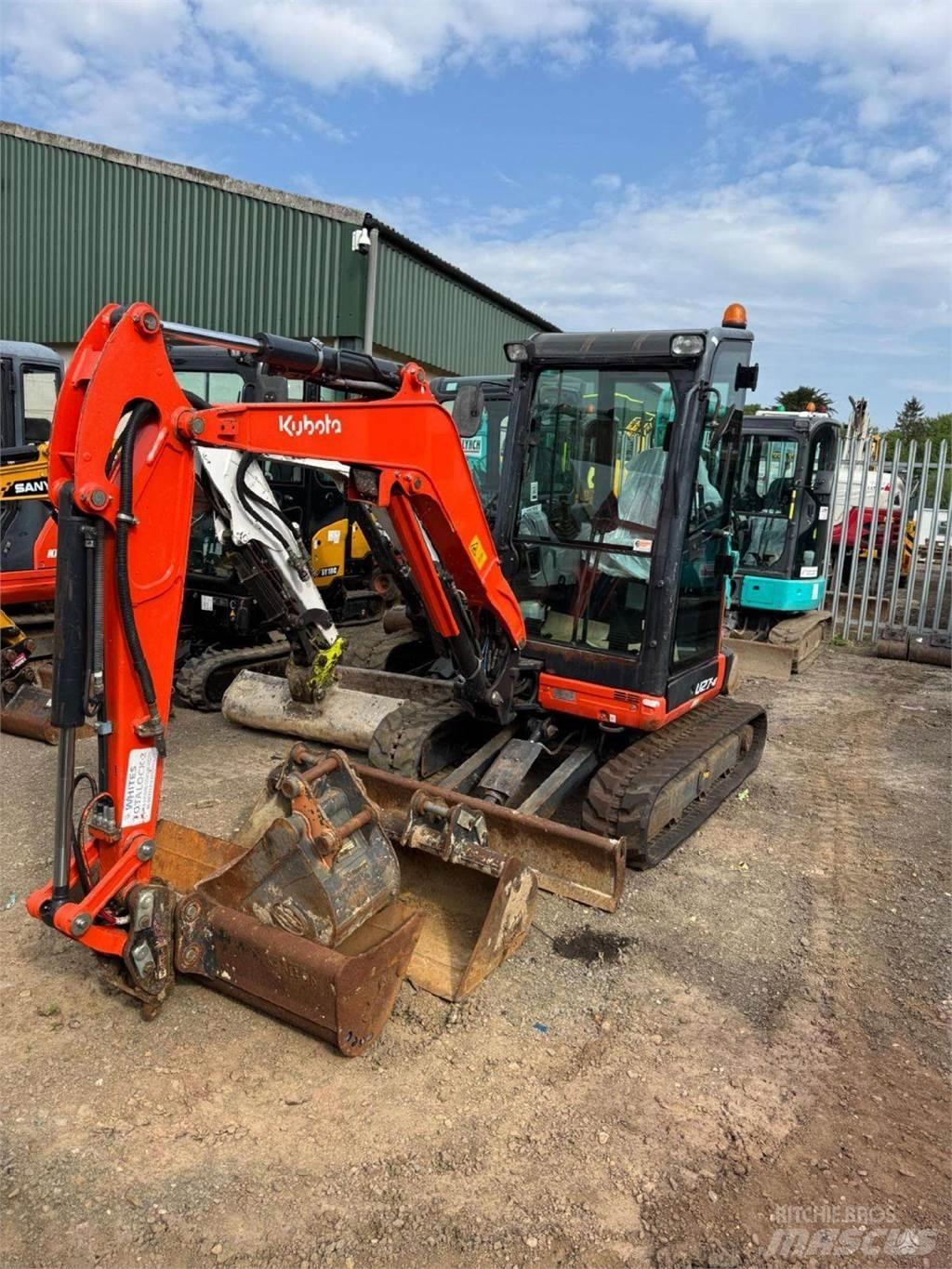 Kubota U27-4 Мини екскаватори < 7 т