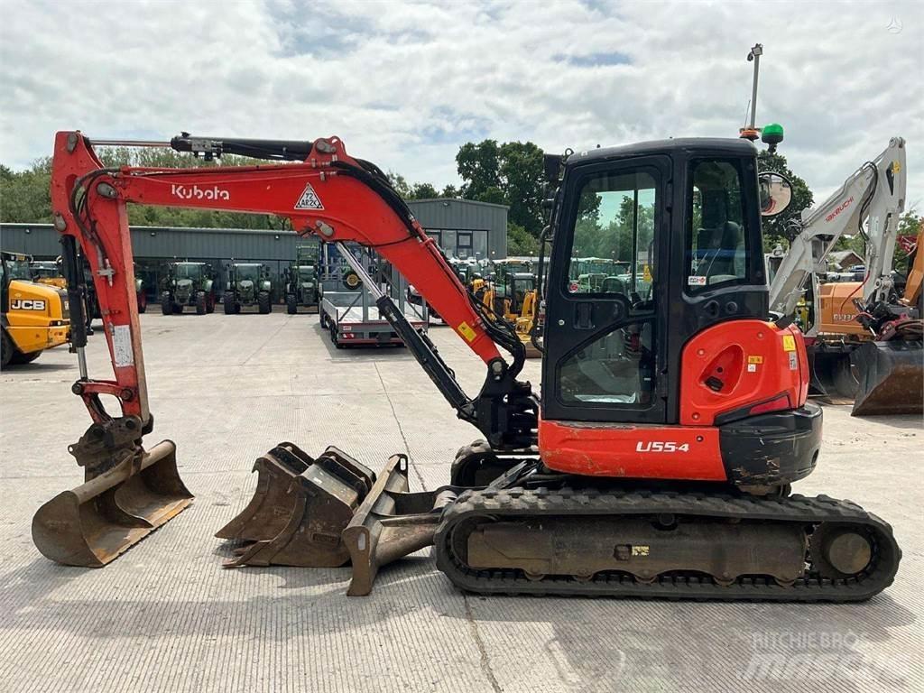 Kubota U55-4 Верижен екскаватор