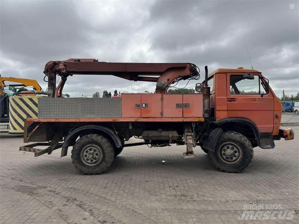 MAN 9.150 4x4 14m. Моторизирани платформи с талига