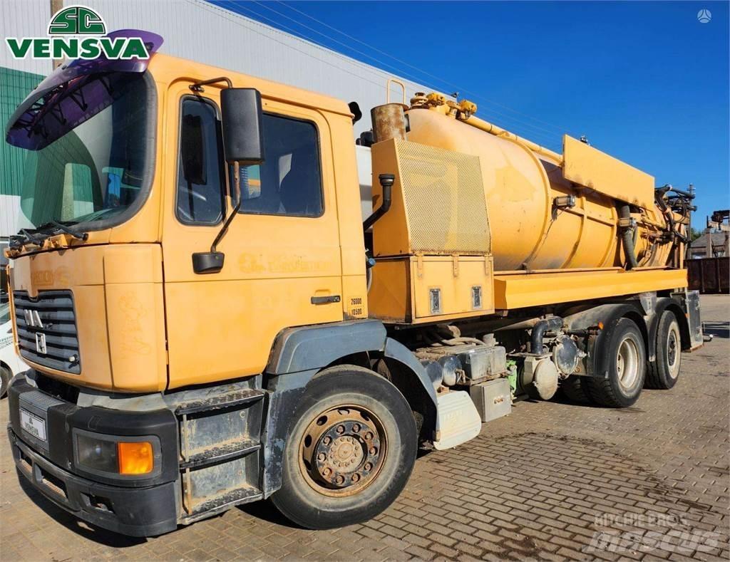 MAN FE 26T 6x2 Комби / вакуум камиони
