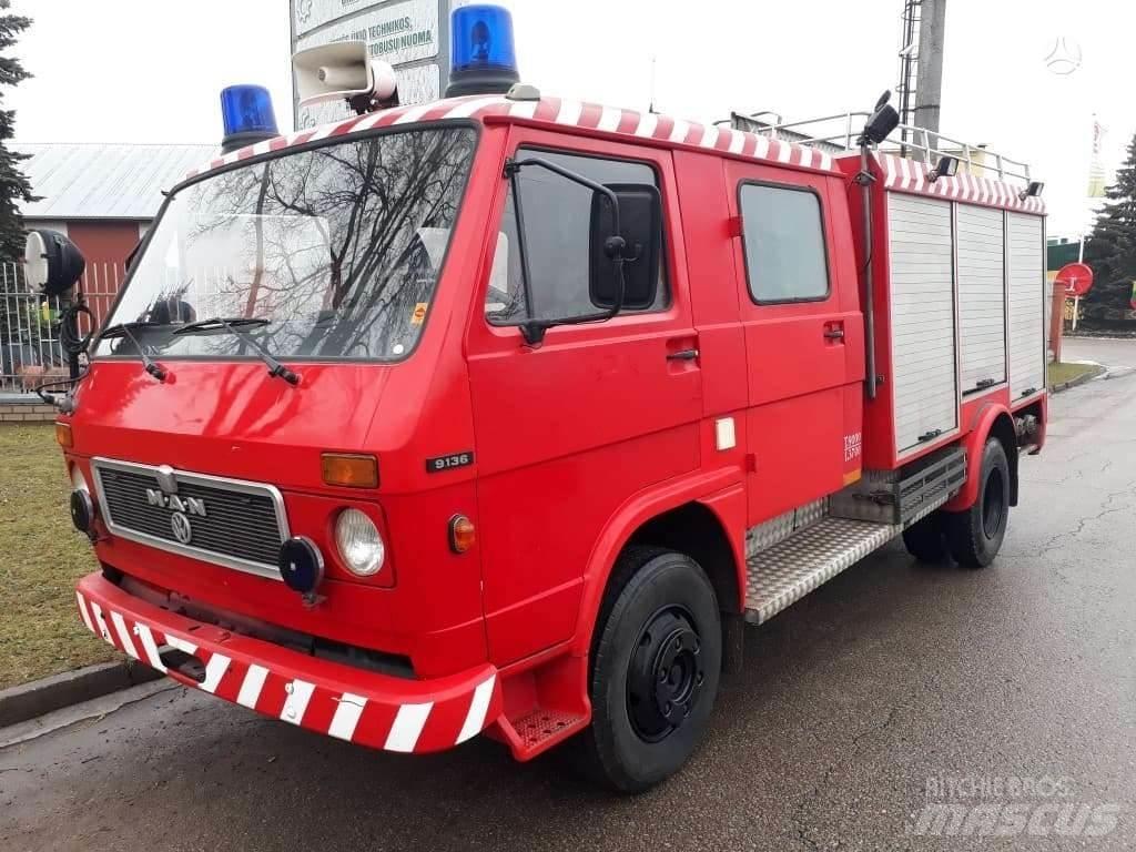 MAN VW 9136 Пожарни камиони