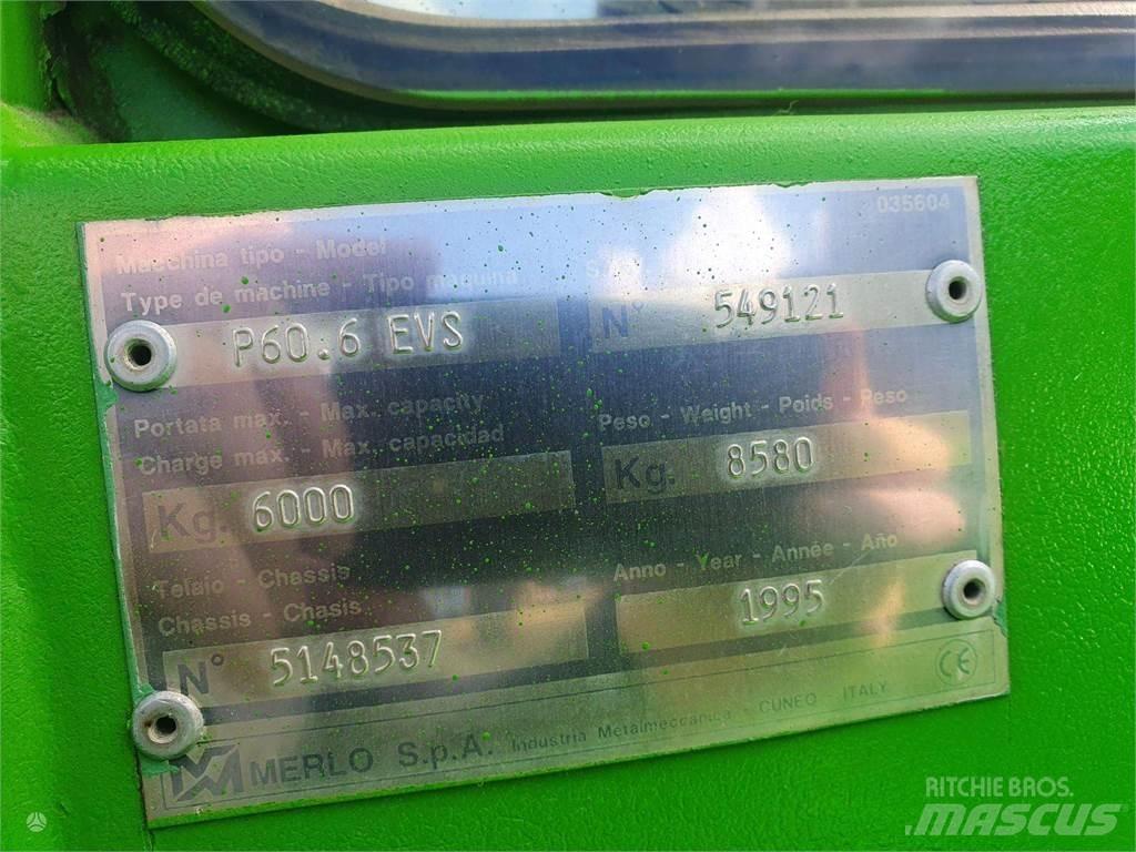 Merlo P60.6 EVS Челни товарачи и багери