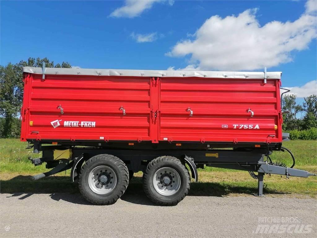 Metal-Fach T755 Ремаркета за зърно / силаж

