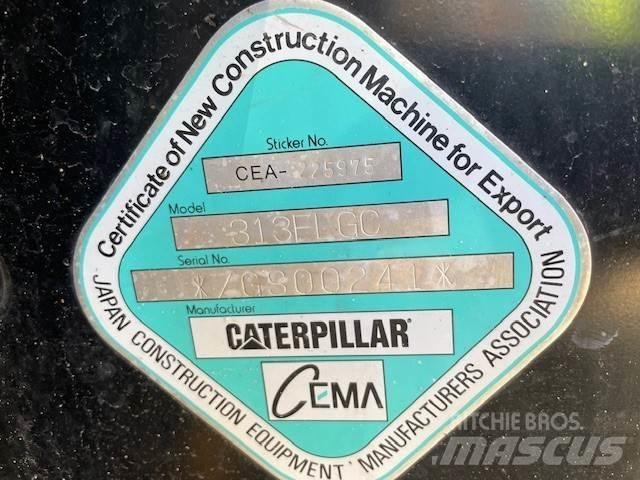 CAT 313 FL GC Верижен екскаватор