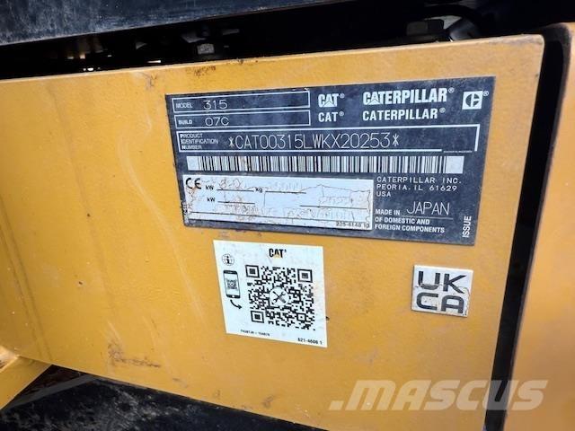 CAT 315 Верижен екскаватор