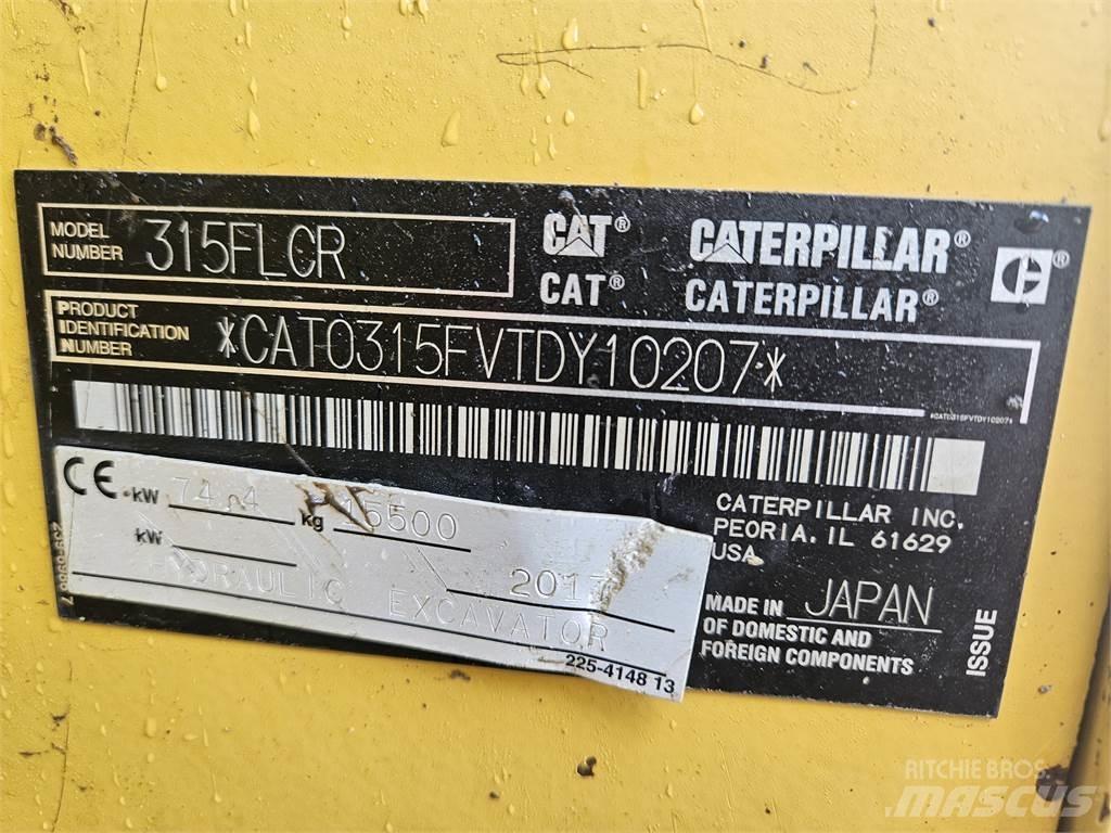 CAT 315FLCR Верижен екскаватор