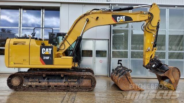 CAT 318F CW30s Верижен екскаватор