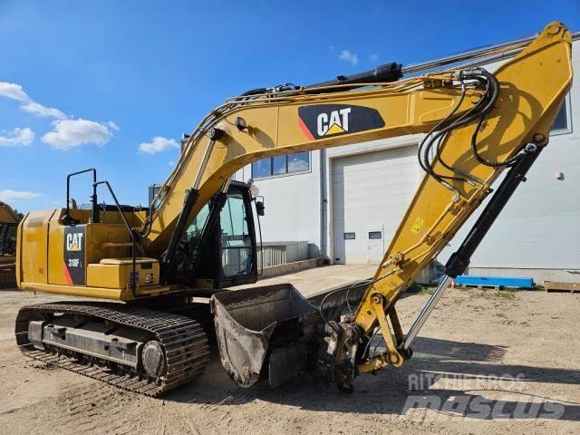 CAT 318FL Верижен екскаватор