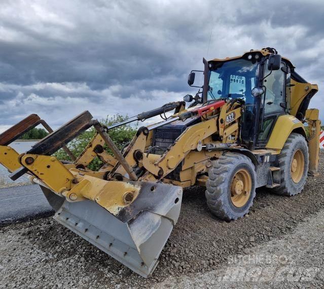 CAT 432-07 Товарач със заден ексватор