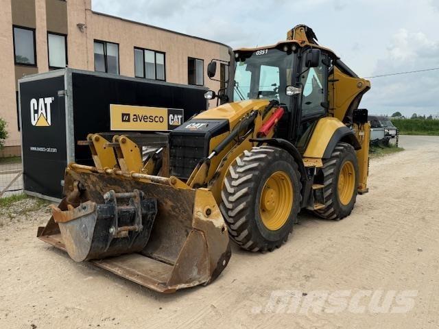 CAT 434-07 Товарач със заден ексватор