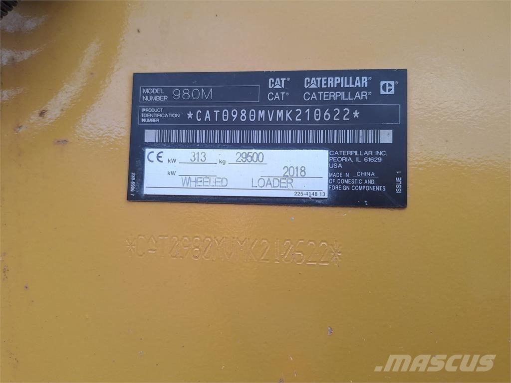 CAT 980M Колесни товарачи