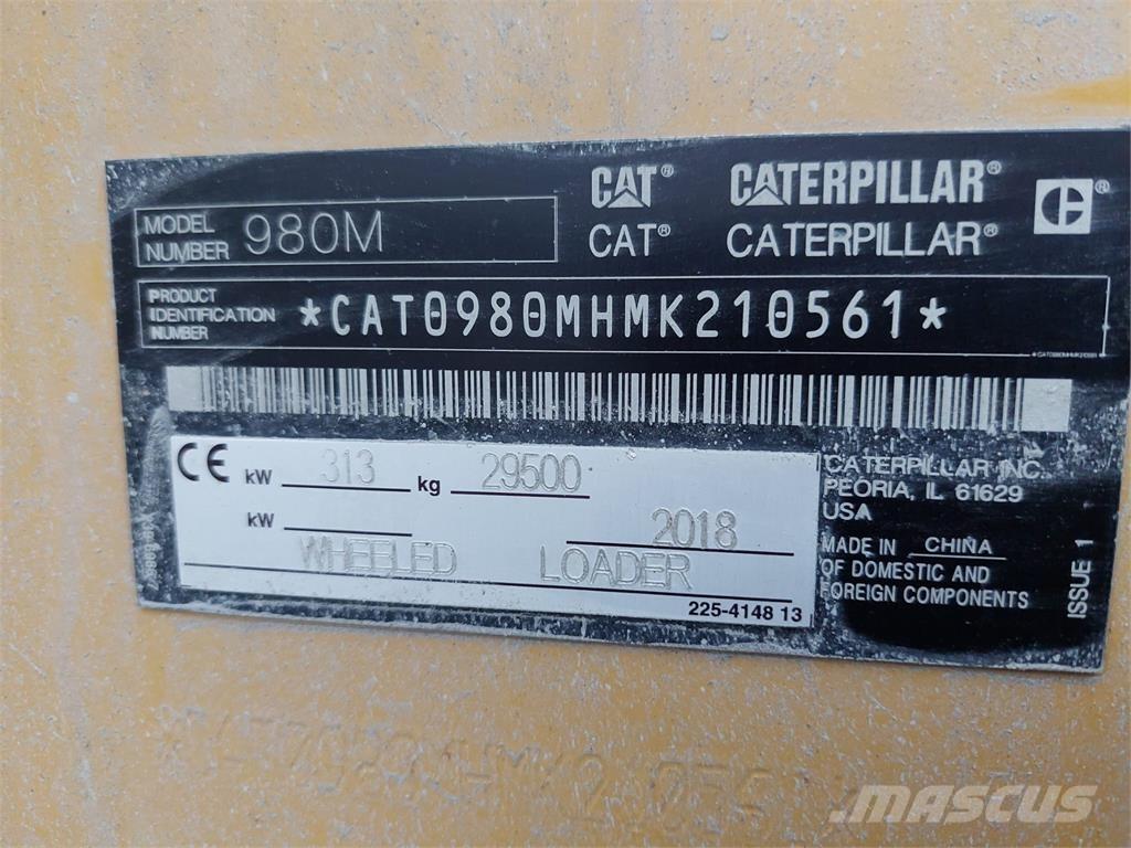 CAT 980M Колесни товарачи
