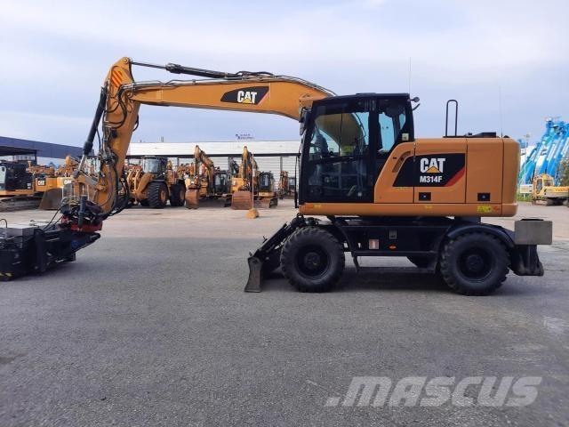 CAT M314F Колесни екскаватори