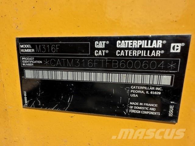 CAT M316F Строителство - Други