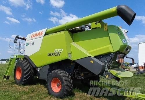 CLAAS Lexion 670 Комбайни