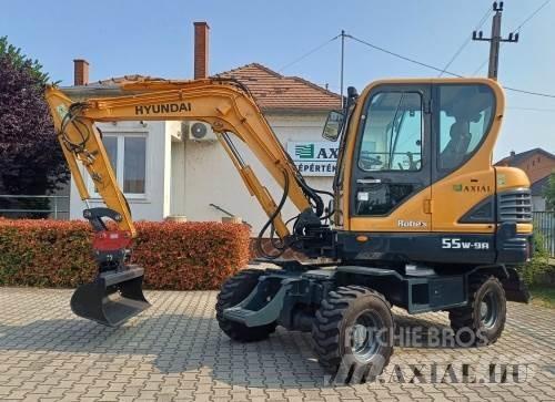 Hyundai R55W-9A Колесни екскаватори