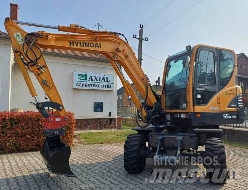 Hyundai R55W-9A Колесни екскаватори