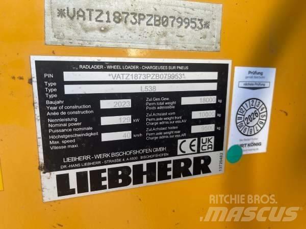 Liebherr L 538 V Колесни товарачи