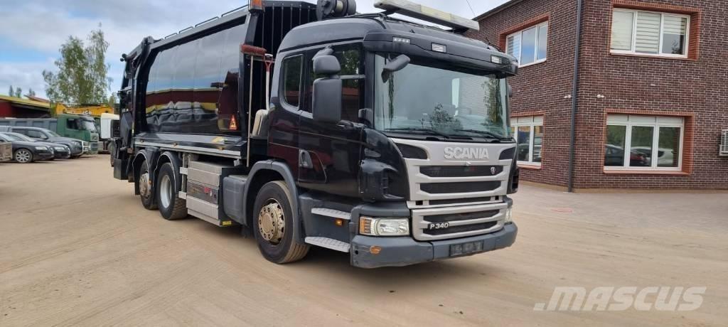 Scania P340 Gas Камиони за отпадъци