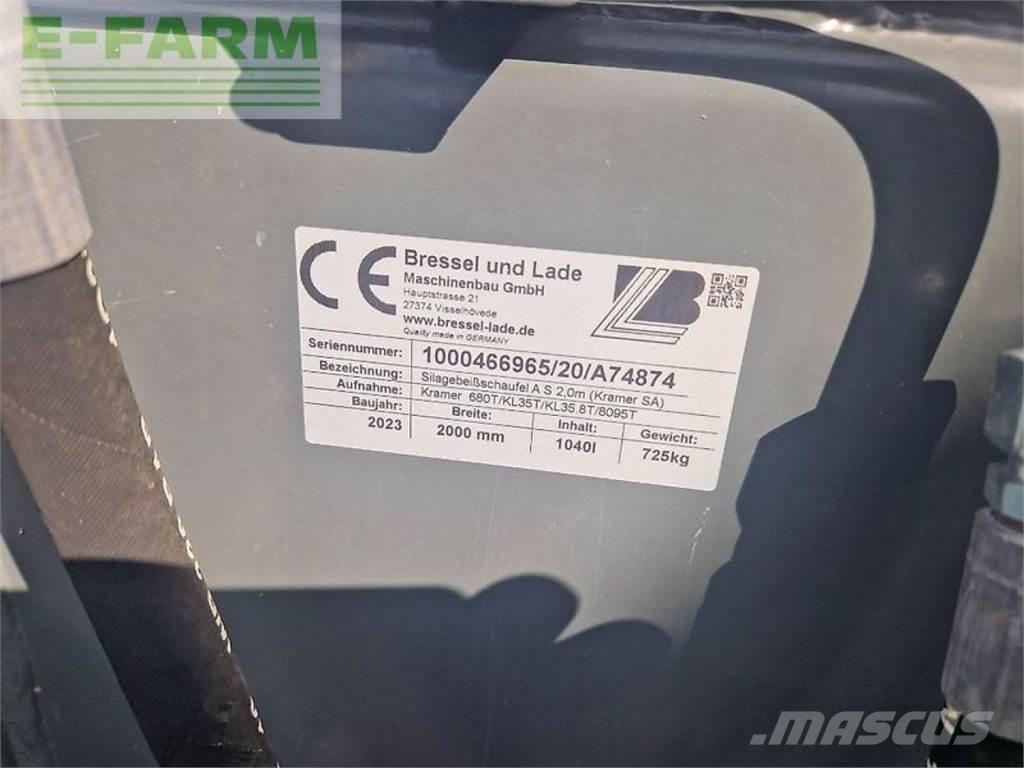 Kramer kl30.8t Телескопични товарачи за селското стопанство