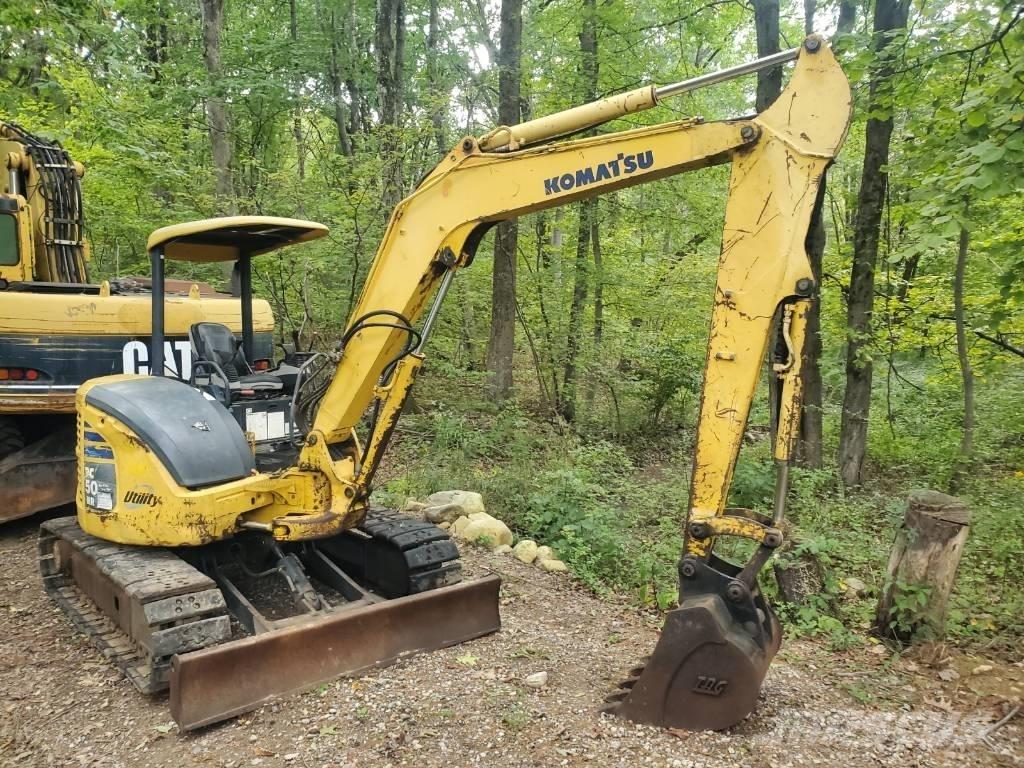 Komatsu PC50MR-2 Мини екскаватори < 7 т