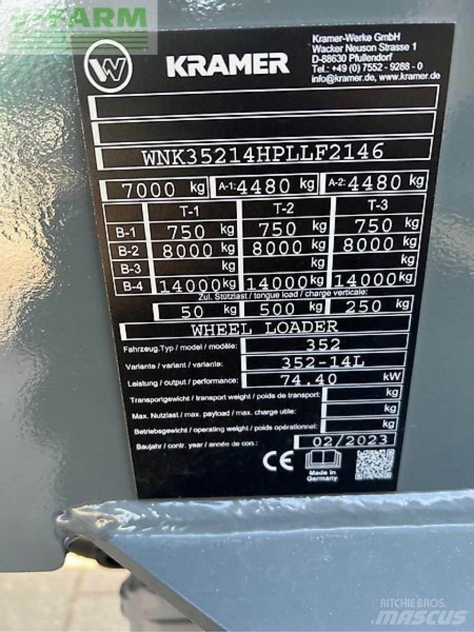 Kramer kl43.8l Мини екскаватори < 7 т