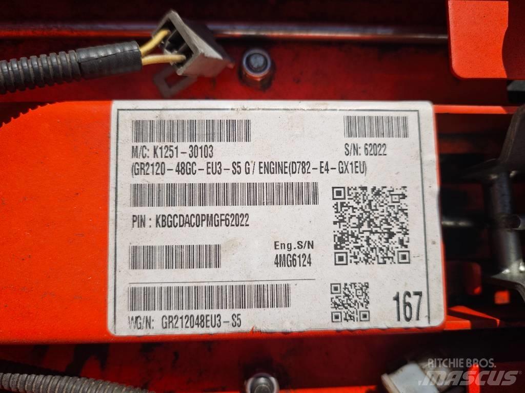 Kubota GR 2120 Тракторни косачки