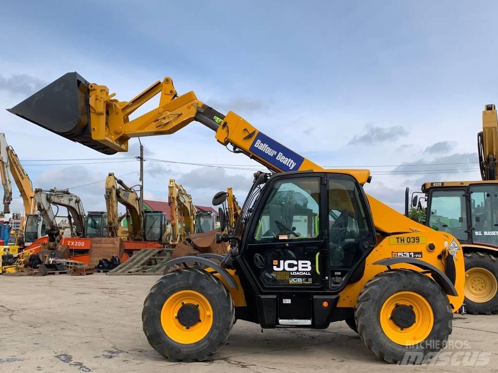JCB 531-70 Телескопични товарачи за селското стопанство