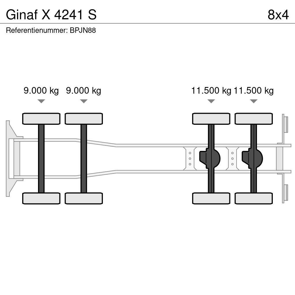 Ginaf X 4241 S Всъдеходни кранове