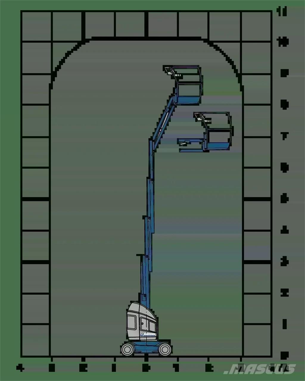JLG Toucan 10E-L Съчленени стрелови подемници