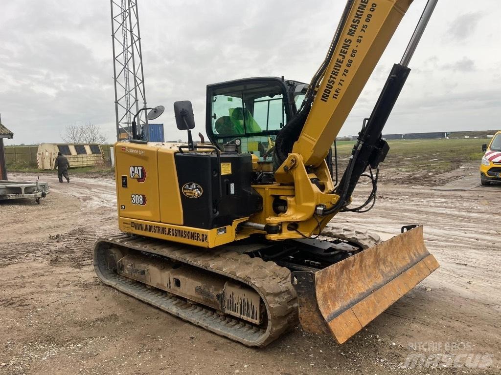 CAT 308 Средни екскаватори 7т - 12т