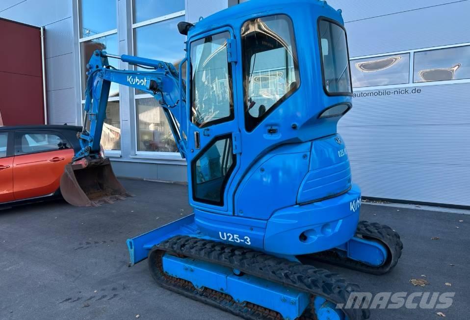 Kubota U25 -3 Мини екскаватори < 7 т