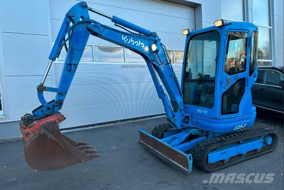Kubota U25 -3 Мини екскаватори < 7 т