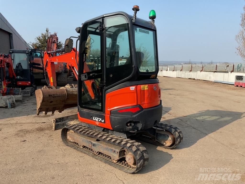 Kubota U27-4 Мини екскаватори < 7 т