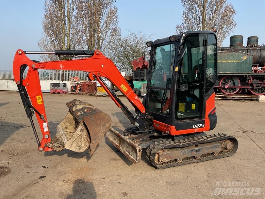 Kubota U27-4 Мини екскаватори < 7 т