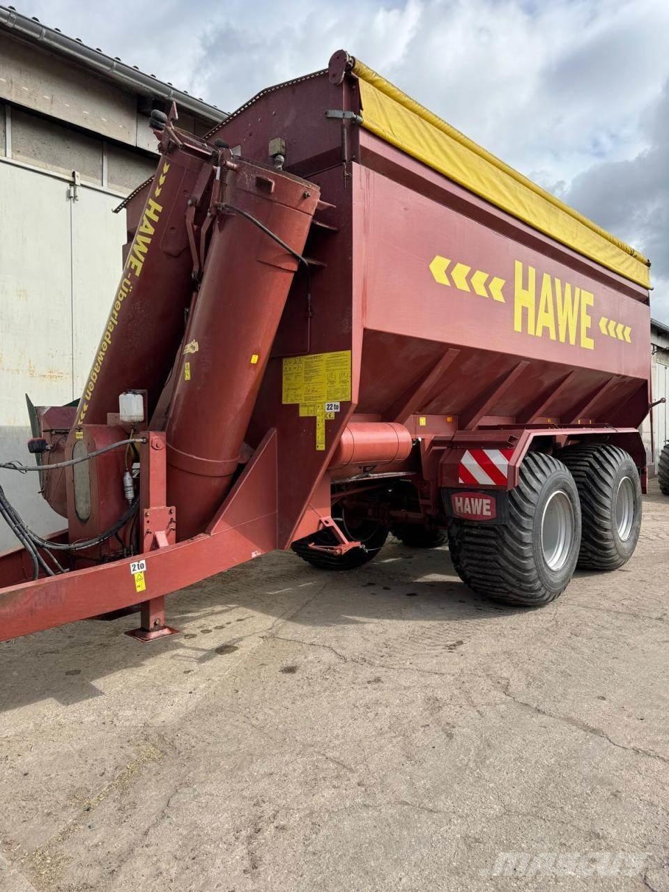 Hawe ULW 2500 T Ремаркета за зърно / силаж
