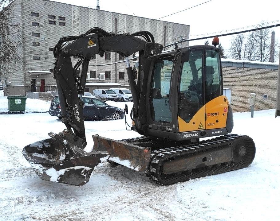 Mecalac 8 M CR Верижен екскаватор