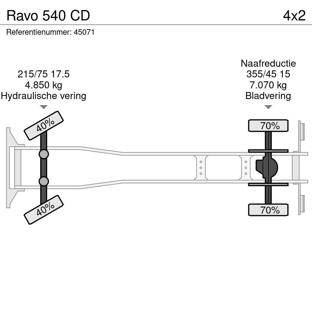 Ravo 540 CD Камиони за почистване