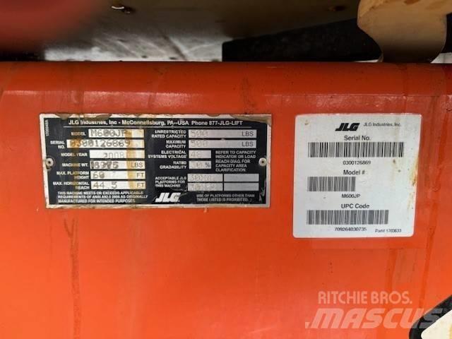 JLG M 600 JP Съчленени стрелови подемници