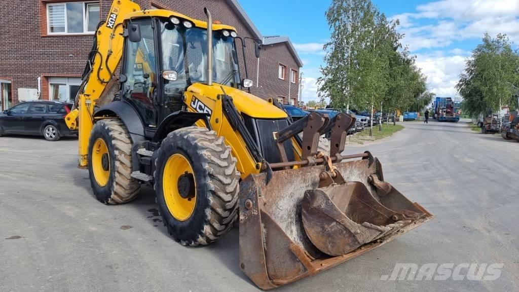 JCB 4 CX Товарач със заден ексватор
