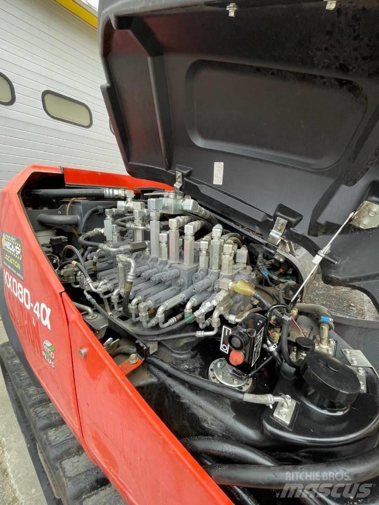 Kubota KX 080-4 Средни екскаватори 7т - 12т