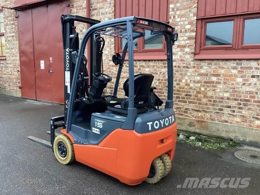 Toyota 8FBE15T Електрически вилични кари-повдигачи