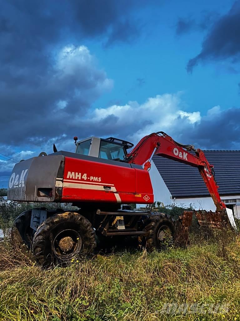 O&K MH 4 PMS Колесни екскаватори