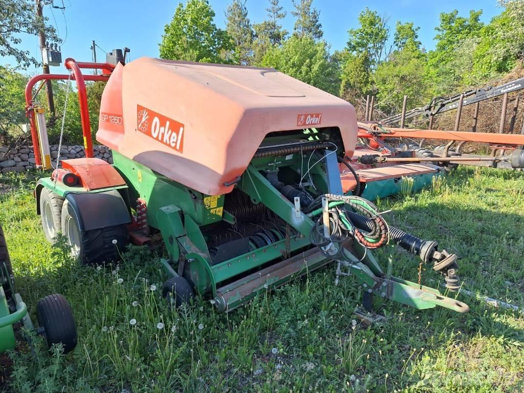 Orkel GP1260 Сламопреси за кръгли бали

