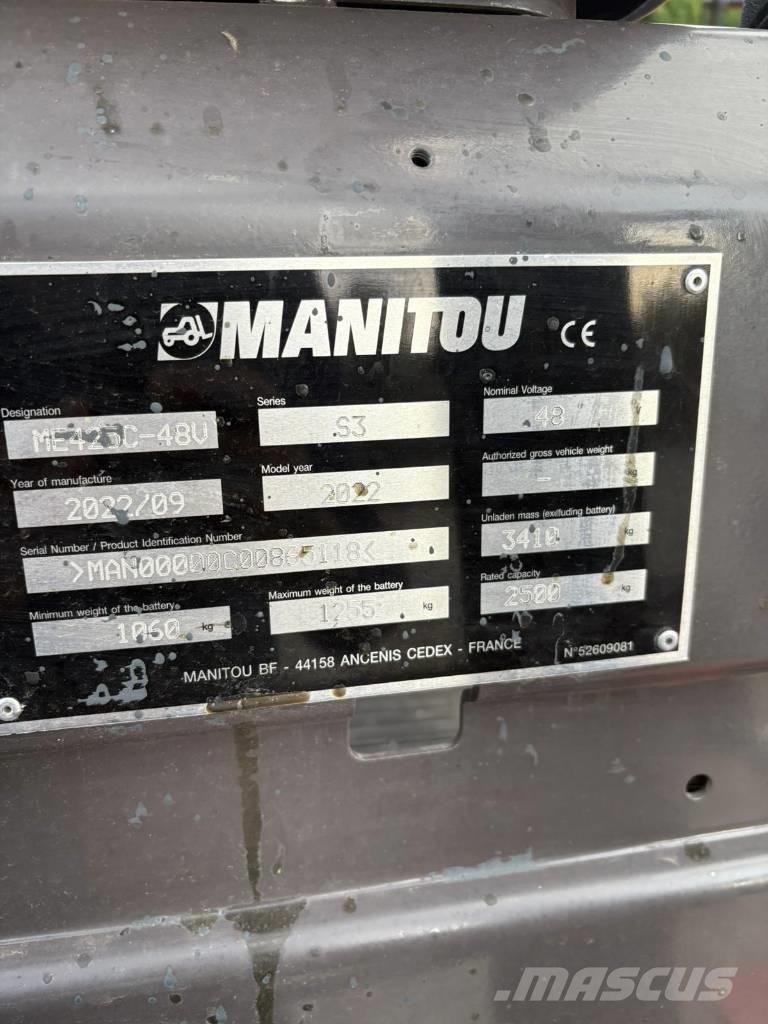 Manitou ME425 Електрически вилични кари-повдигачи