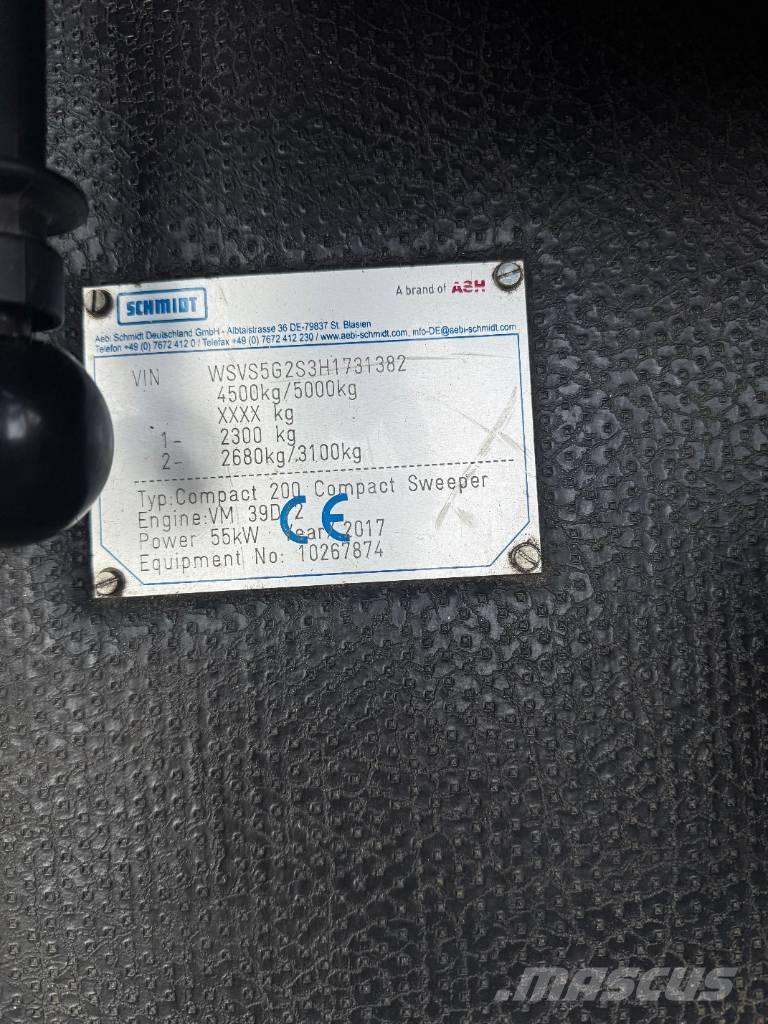 Schmidt Swingo 200 Автоматични метачки с четки
